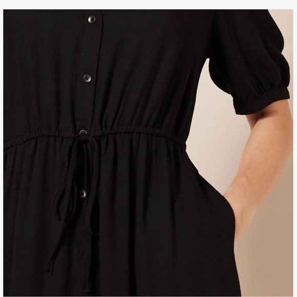 Amazon Essentials Women's Relaxed Fit Half-Sleeve Waisted Midi A-Line Dress - Picture 6 of 13